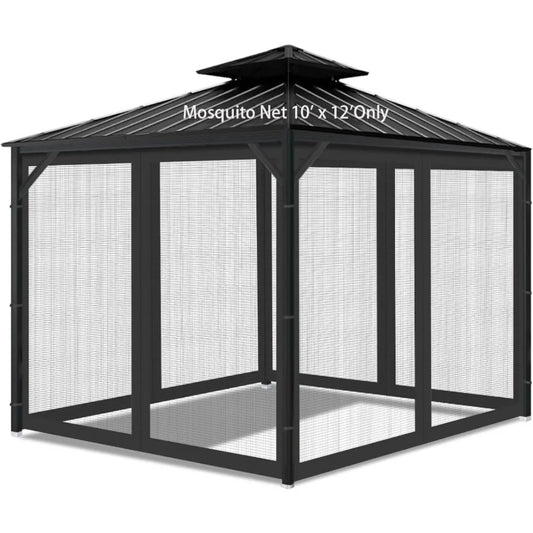 BreezeGuard™ Outdoor Gazebo with Mosquito Netting